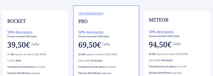 Precios Factoria Digital